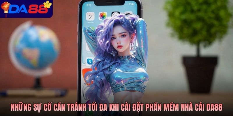 Những sự cố cần tránh tối đa khi cài đặt phần mềm nhà cái DA88